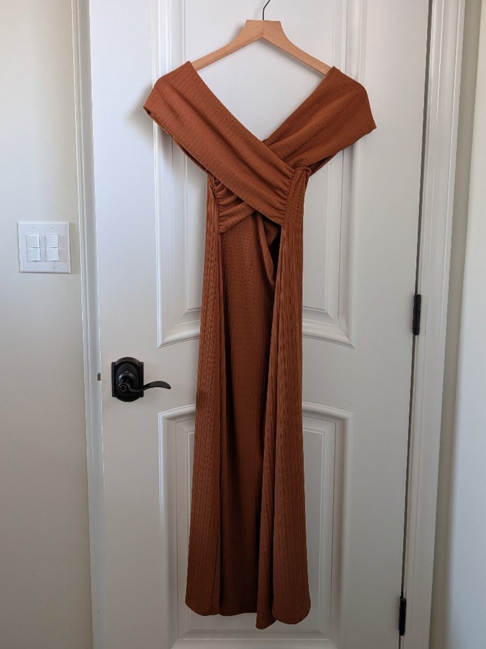 Banana Republic Wrap Bodice Dress